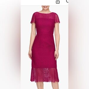 Kay Unger beautiful lace dress worn once for a wedding. Size 8